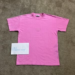Authentic Balenciaga BB Embroidered Logo Tee XS